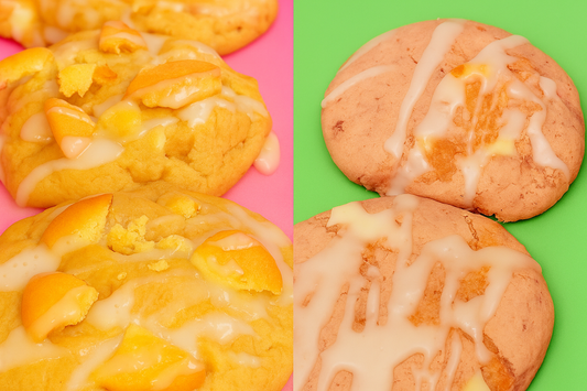 Banana Pudding/Strawberry Bliss Duo 4 of each cookie 8 Count
